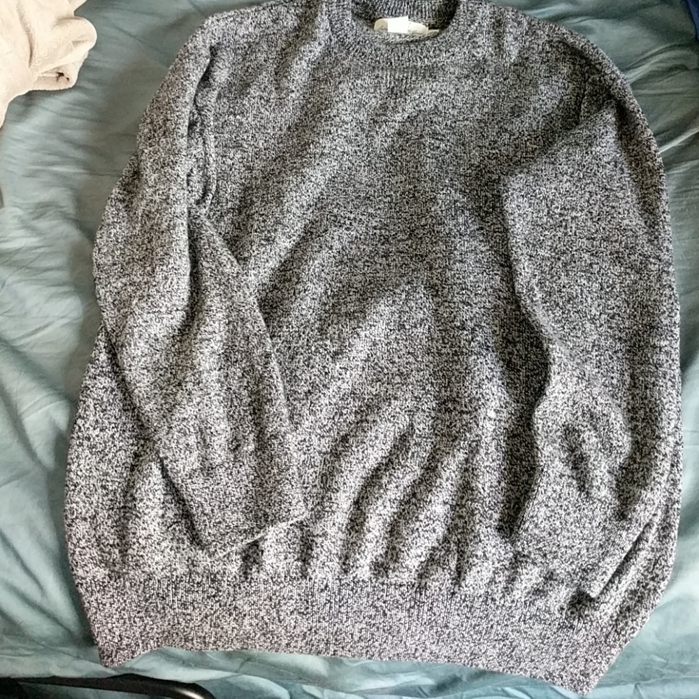 Black & White Oversized Sweater